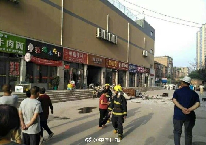 太原一饺子馆发生煤气罐爆炸 致2死3伤
