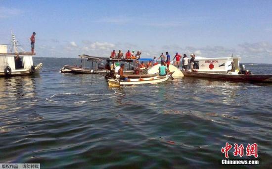 当地时间8月23日凌晨，一艘载有约70人的船只在巴西北部帕拉州西南部辛古河发生沉船事故。