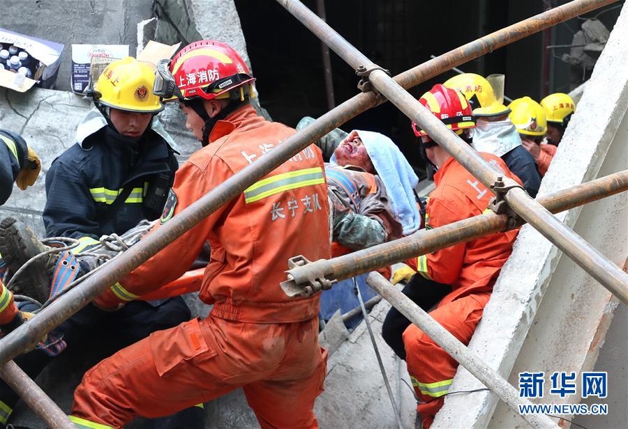 （突发事件后续）（1）上海昭化路厂房坍塌事故现场搜救工作基本完成 10人经抢救无效死亡