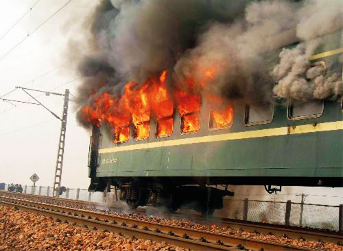 旅客列车火灾的预防与自救